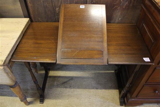 Mahogany reading table